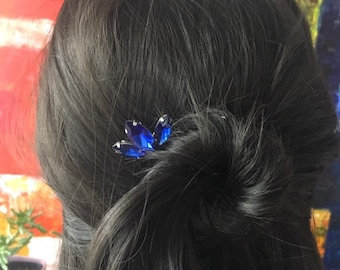 Bladhaarspeld Zilver bruidshaarstukje bruidsmeisjes haarstukje galakapsel Valentijnsdagcadeau