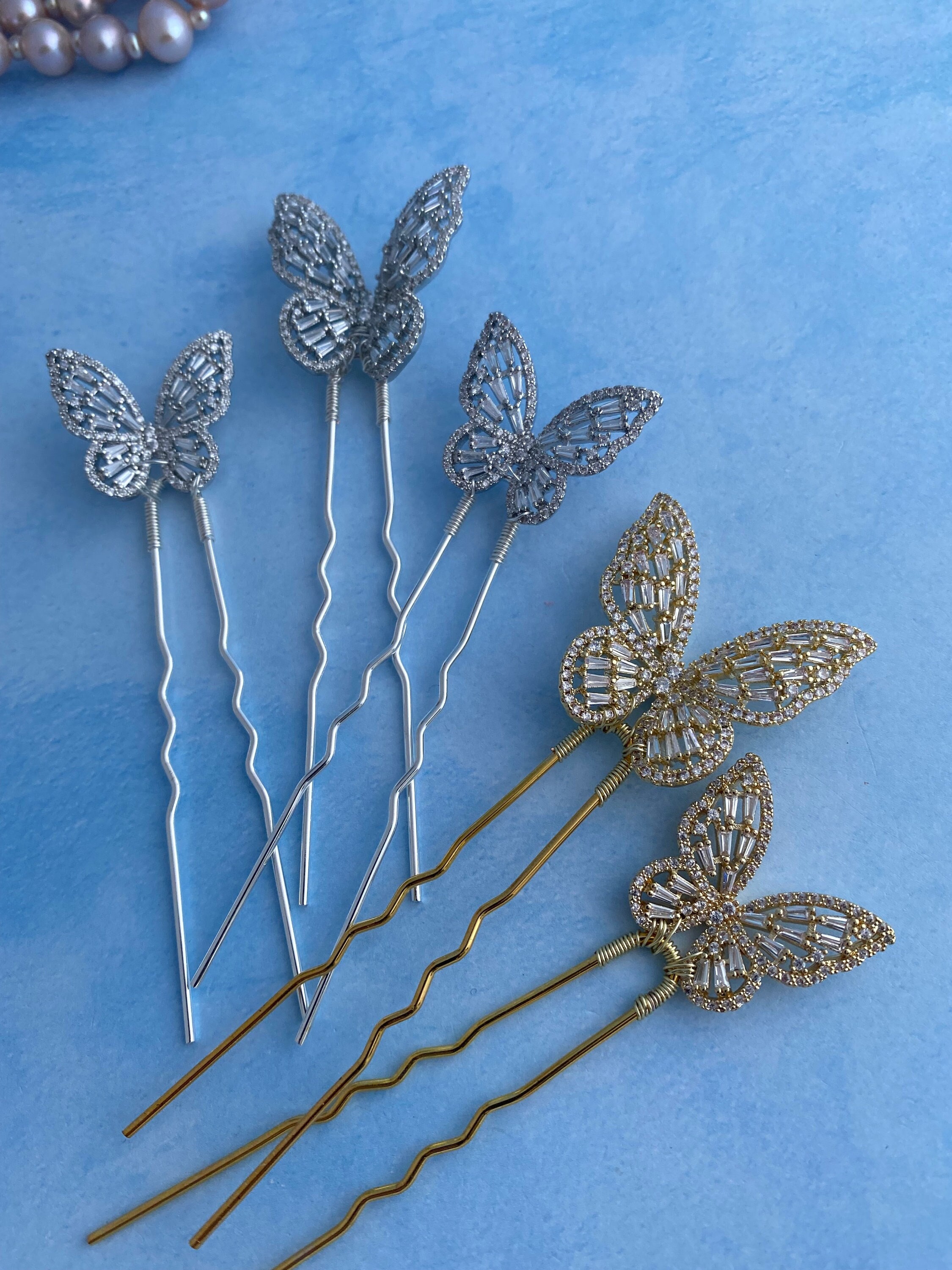 Butterfly Hair Fork - Etsy display picture 3