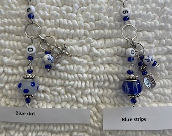 Beaded number row counter