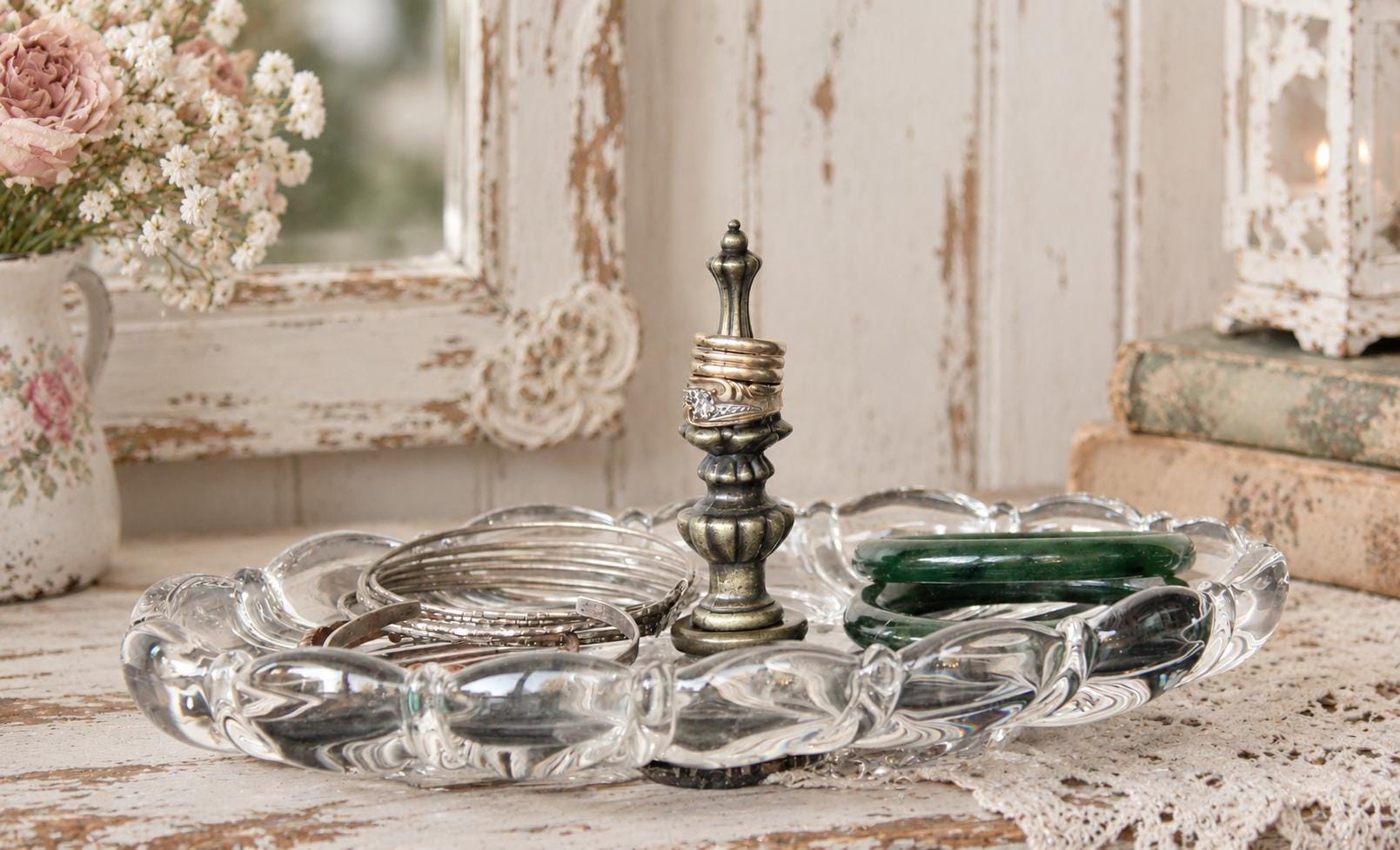 Antique Jewelry Holder Stand - Etsy
