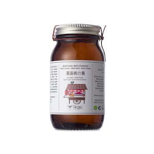 Japanese Bath Powder with Peach Leaves, Hakka Mint & Botan Flower