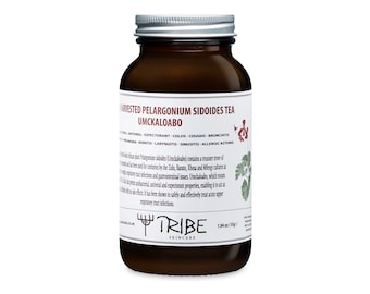 Wild Harvested Umckaloabo Tea: Natural Cold & Flu Relief