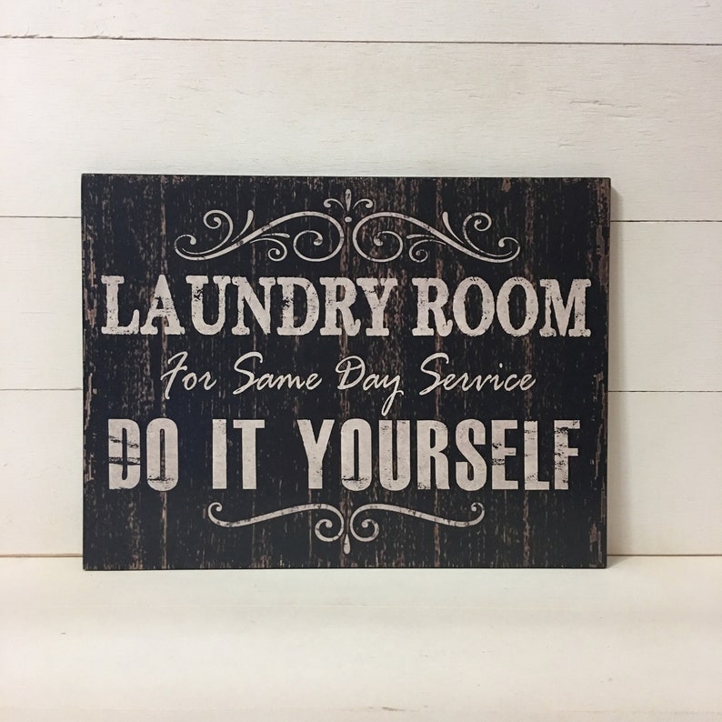 Rustic Laundry Room Wall Hanging Sign Do It Yourself Plaque Wash Room Decor Rustic Laundry Room Wall Hanging Sign Do It Yourself Plaque Wash Room Decor