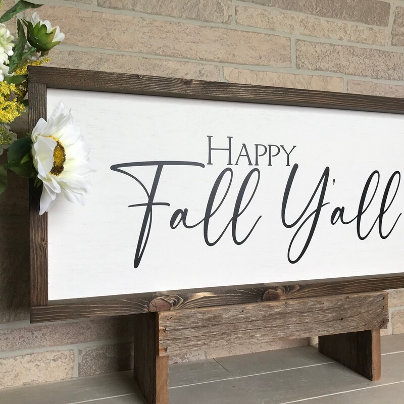 Fall Sign - Etsy