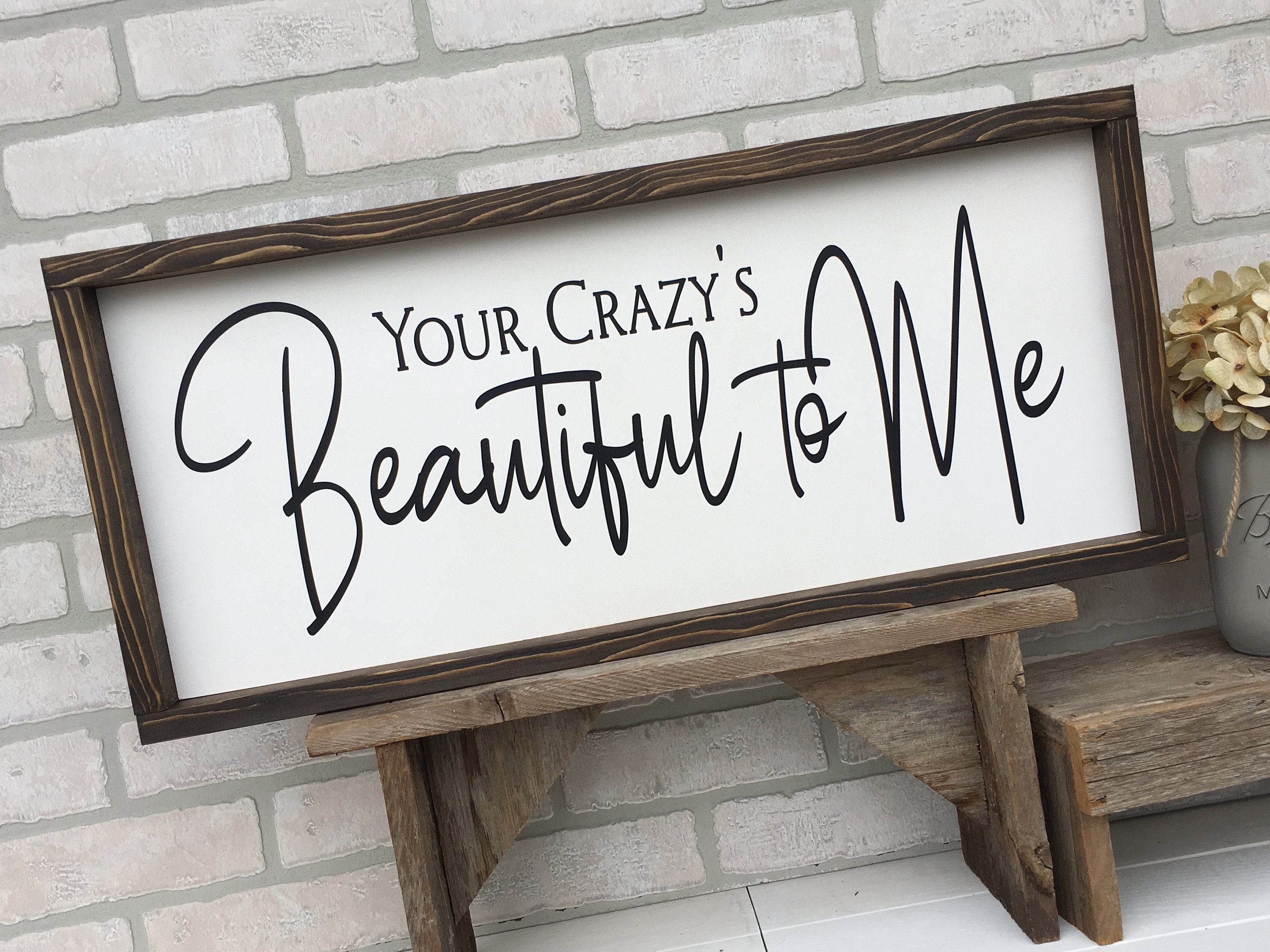 Beautiful crazy song lyrics  Poster for Sale by GranolaLifex