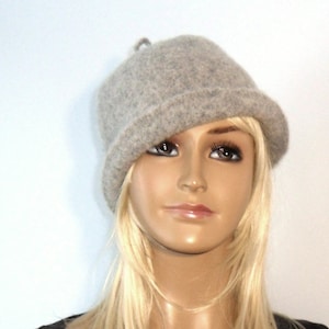 Gray sauna hat . Cap Accessories Steam Room for men and Woomen Gift Items Sauna Hat Unique birthday gift idea Saunahat