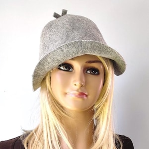 Unisex sauna hat Wool sauna hat Wool Cap Accessories Steam Room for men and Woomen Gift Items Sauna Hat Unique birthday gift idea  Saunahat