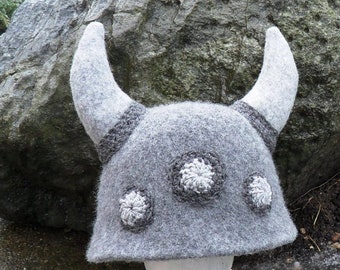Viking Hat, Birthday gift  Viking hat Saunafilzhut, Cappelli sauna, Cappello di sauna, Saunamütze, Saunahüte,Medieval Wool Cap, Sauna hoed