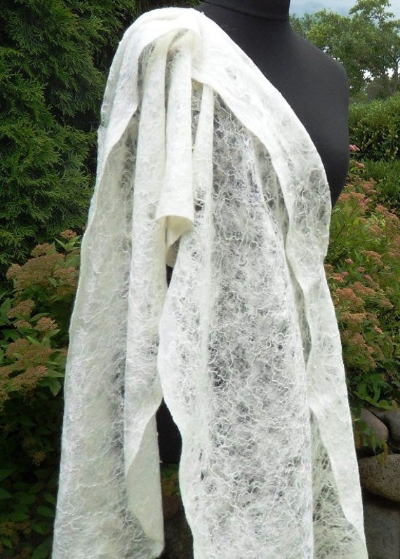 lace white shawl