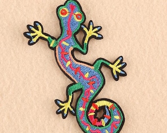 rainbow lizard etsy