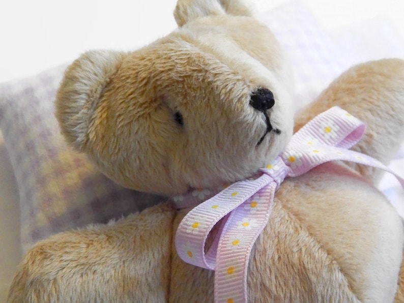 Plush Teddy Bear With Sleeping Bag, 6 Bedtime Teddy Bear Doll, Stuffed Animal Plushie With