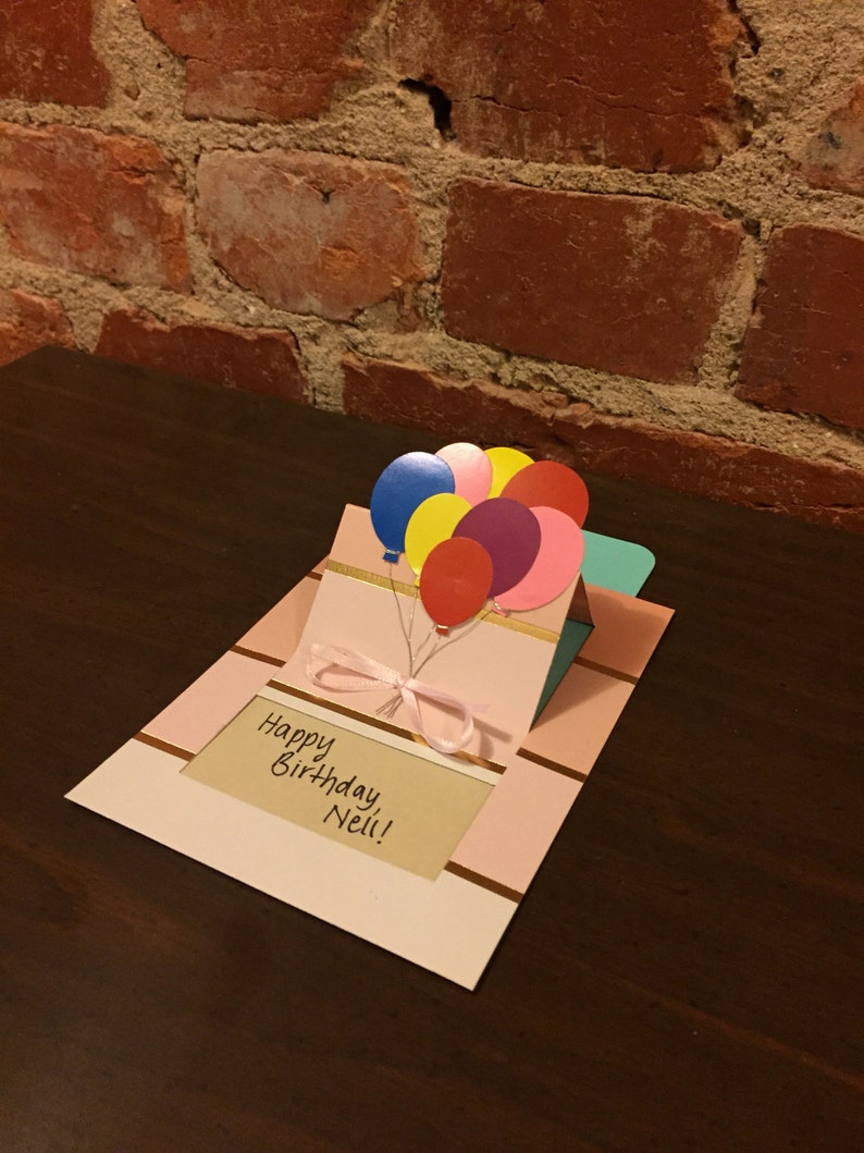 Sliding Happy Birthday Card