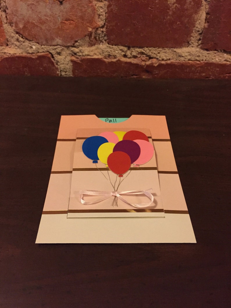 Sliding Happy Birthday Card