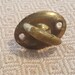 Vintage brass thumb latch knob