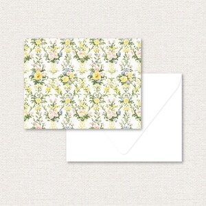 de correspondance pliés | Grand-millénaire | Lot de 12 articles de papeterie personnalisés A2 | Papier de luxe | Cadeau pour elle, hôtesse, professeur, demoiselle d'honneur