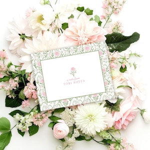 Cartes de correspondance personnalisées | Grand-millénaire | Lot de 12 articles de papeterie personnalisés A2 | Papier de luxe | Cadeau pour elle, hôtesse, professeur, demoiselle d'honneur