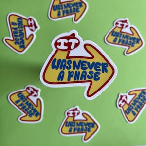 It was never a phase, Vans Warped Tour Sticker, music festival
