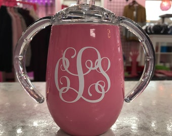 personalized sippy cup etsy
