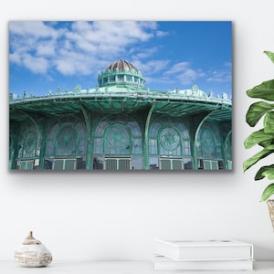Asbury Park Photography Print, New Jersey Carousel House -  Jersey Shore Fine Art Photo, Various Sizes - Color Wall Art