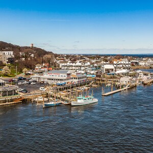 Shrewsbury River  - Highlands, New Jersey - Bahr&#39;s Restaurant - Jersey Shore Color Photography Prints - Coastal Nautical Wall Art