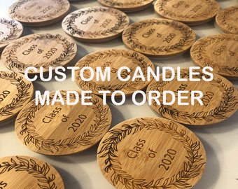 Custom Soy Wax Candle - 14oz - Double Wick - Made to Order