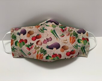 3 Layer Gemüse Print Maske
