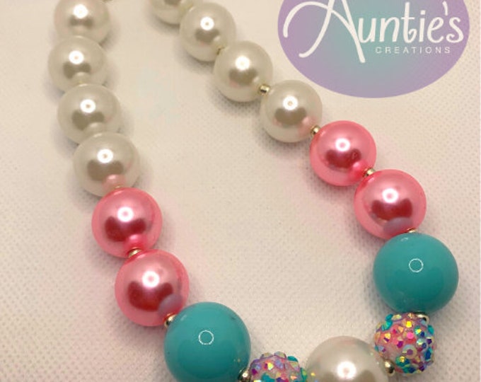 Featured listing image: Cotton Candy Bubblegum Necklace