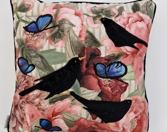 Federa Patchwork SPRING Con uccelli