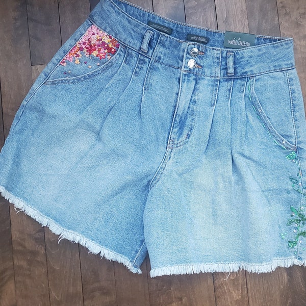 Frosted Floral Shorts - FINAL SALE