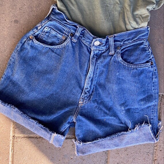 Vintage 1950s Levi’s Jeans Cutt Off Shorts Lady L