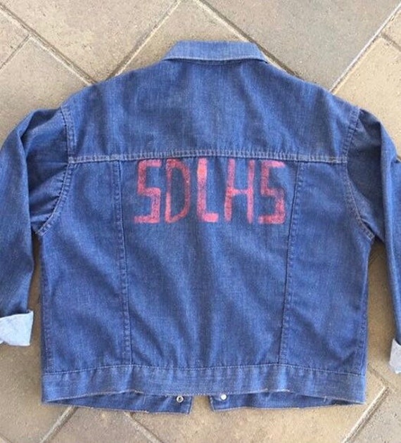 Vintage 1950s 50s J.C.P Co Ranchcraft Dark Denim S