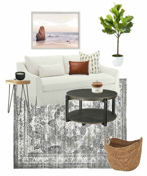 The Finishing Touch Interior Design Service With Custom Mini Moodboard E Design And Product Shopping Guide