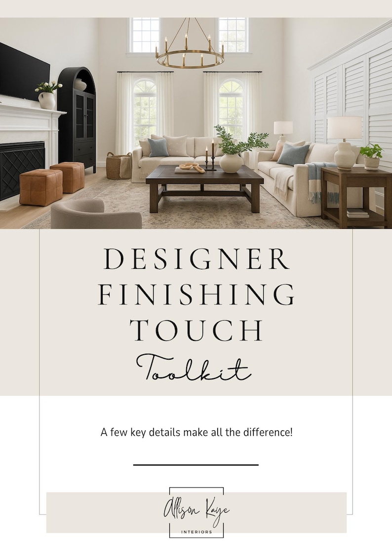 Living Room Styling Guide | Interior Design Checklist & Designer Tips ...
