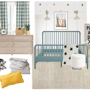 Interior Design Service-Customized & Affordable Virtual E-Design, E-Decor Service, Moodboard and Product Shopping Guide