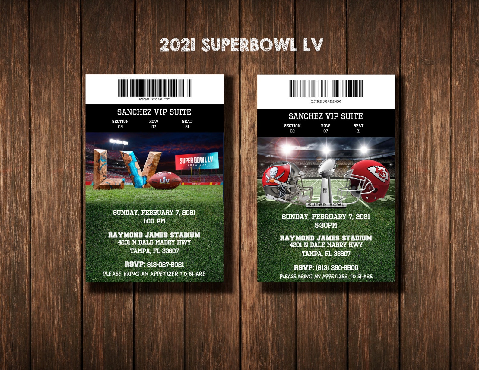 2022 Super Bowl LV Invitation Football Invitation Super | Etsy