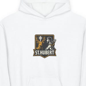 Youth St. Hubert Graphic Hoodie: Outdoor Adventure Sweatshirt