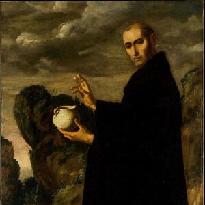 St. Benedict Canvas Art, Saint Gifts, Benedictine Fine Art Prints