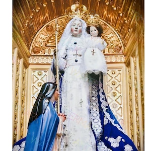 Our Lady of Good Success Canvas Print: Ecuador Religious Artwork