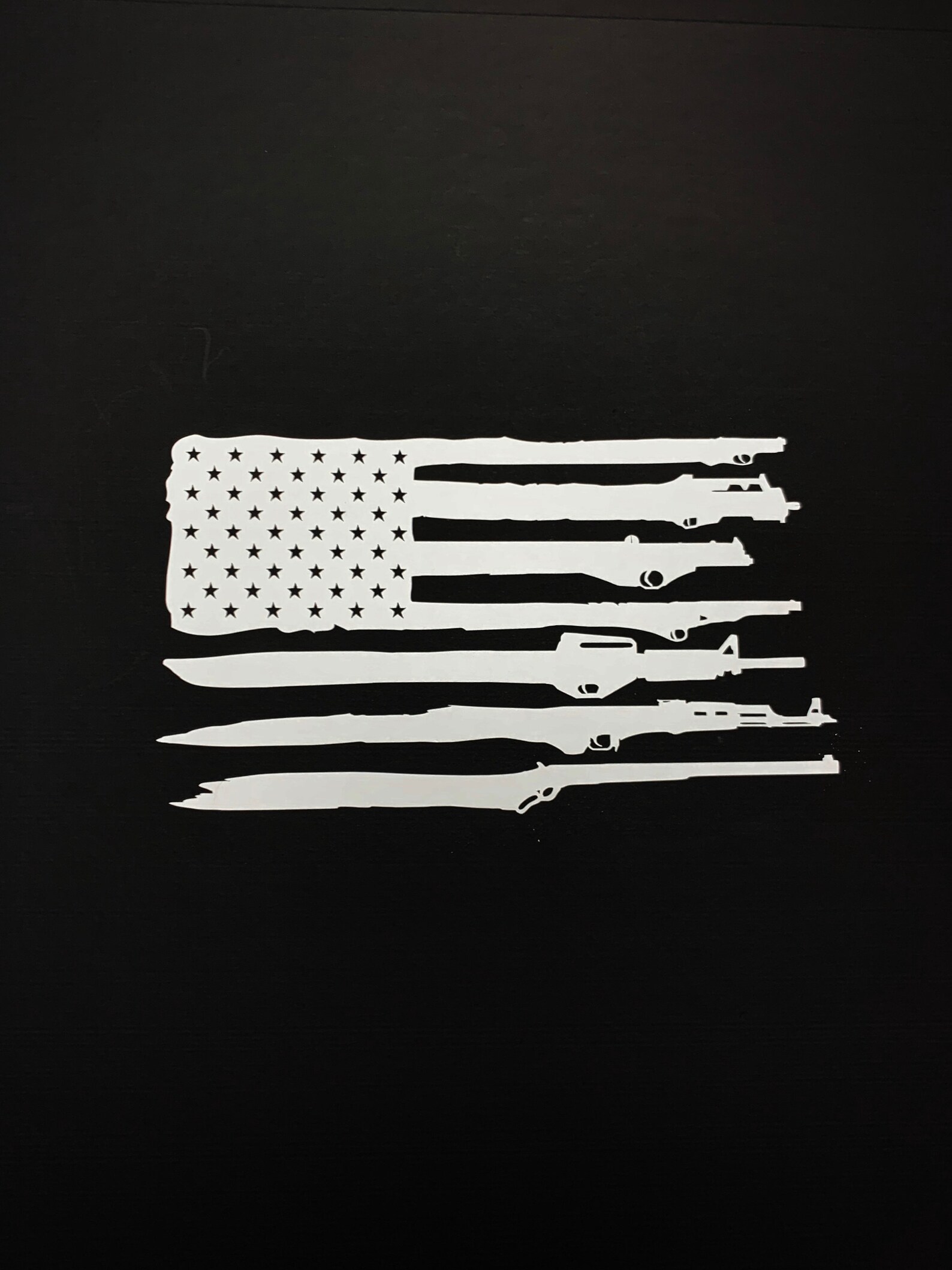 American Flag Decal US Flag Vinyl Sticker - Etsy