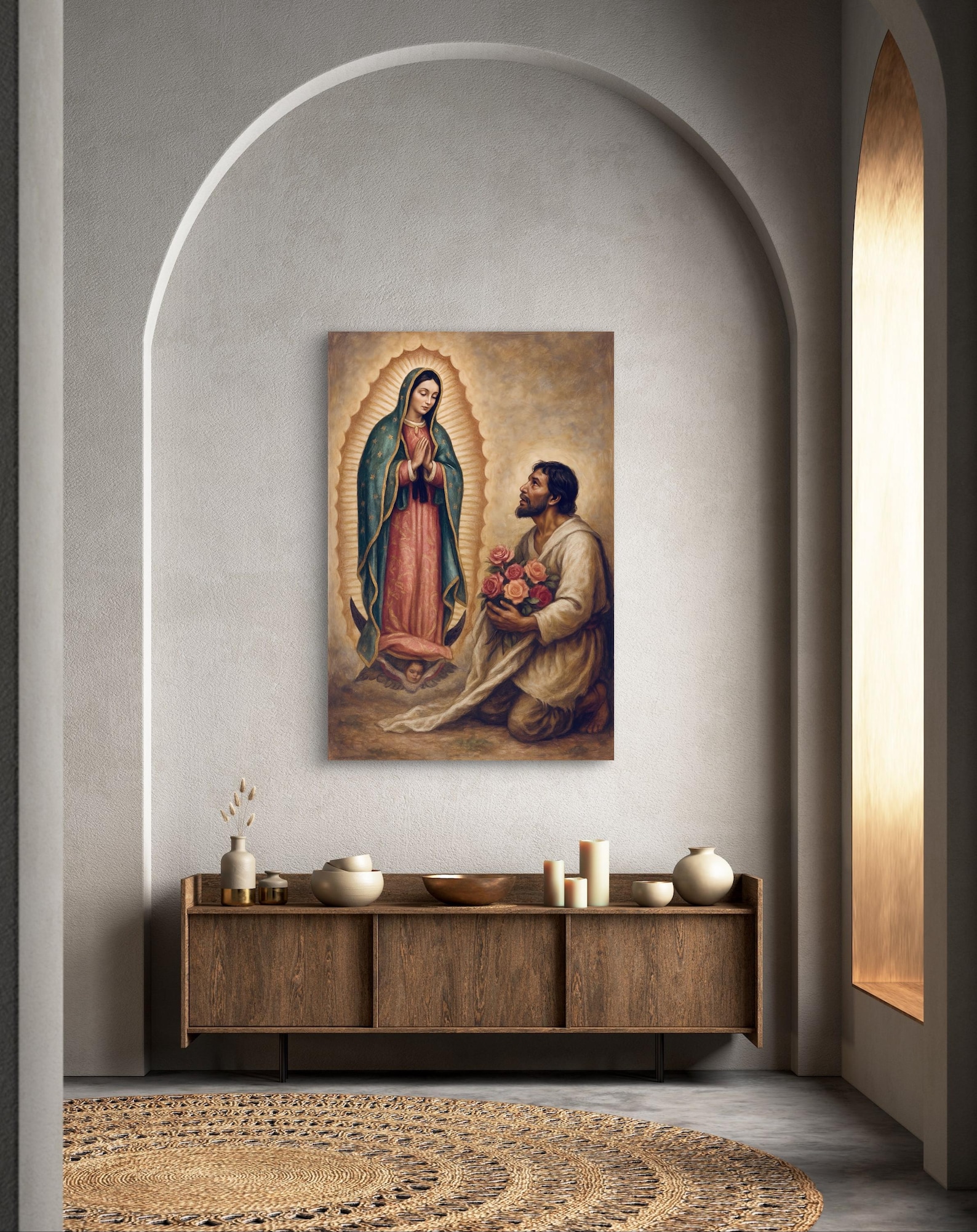Our Lady of Guadalupe Canvas Art: Catholic Home Decor, Virgin Mary ...