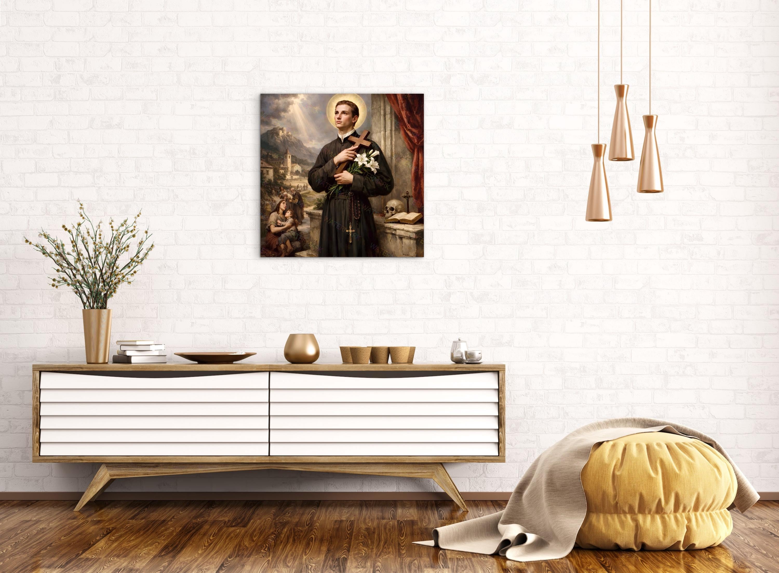 St Gerard Majella Canvas Art: Patron Saint of Mothers - Etsy