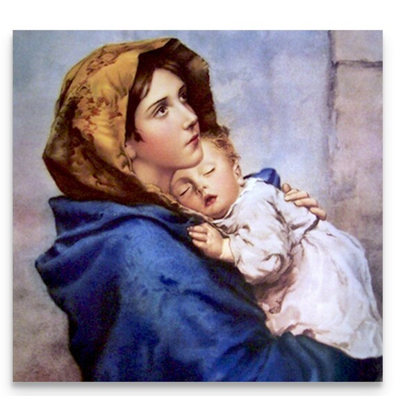 Madonna Of The Streets Print