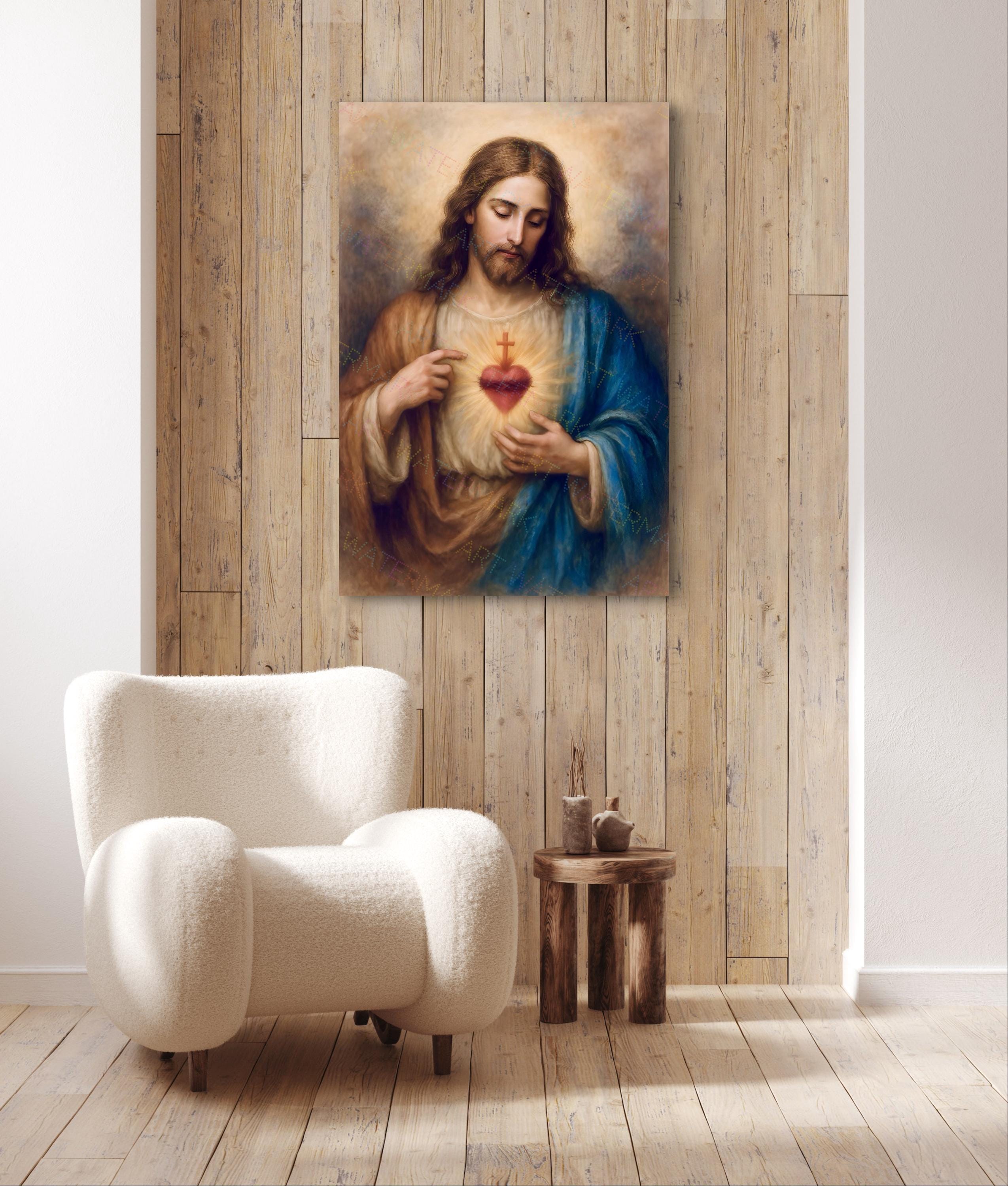 Sacred Heart of Jesus Art – Catholic Home Decor (digital Download) - Etsy