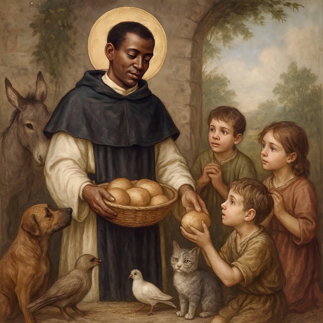 Martin De Porres Saint Canvas Art | Saints Pictures Prints | Wall Art ...