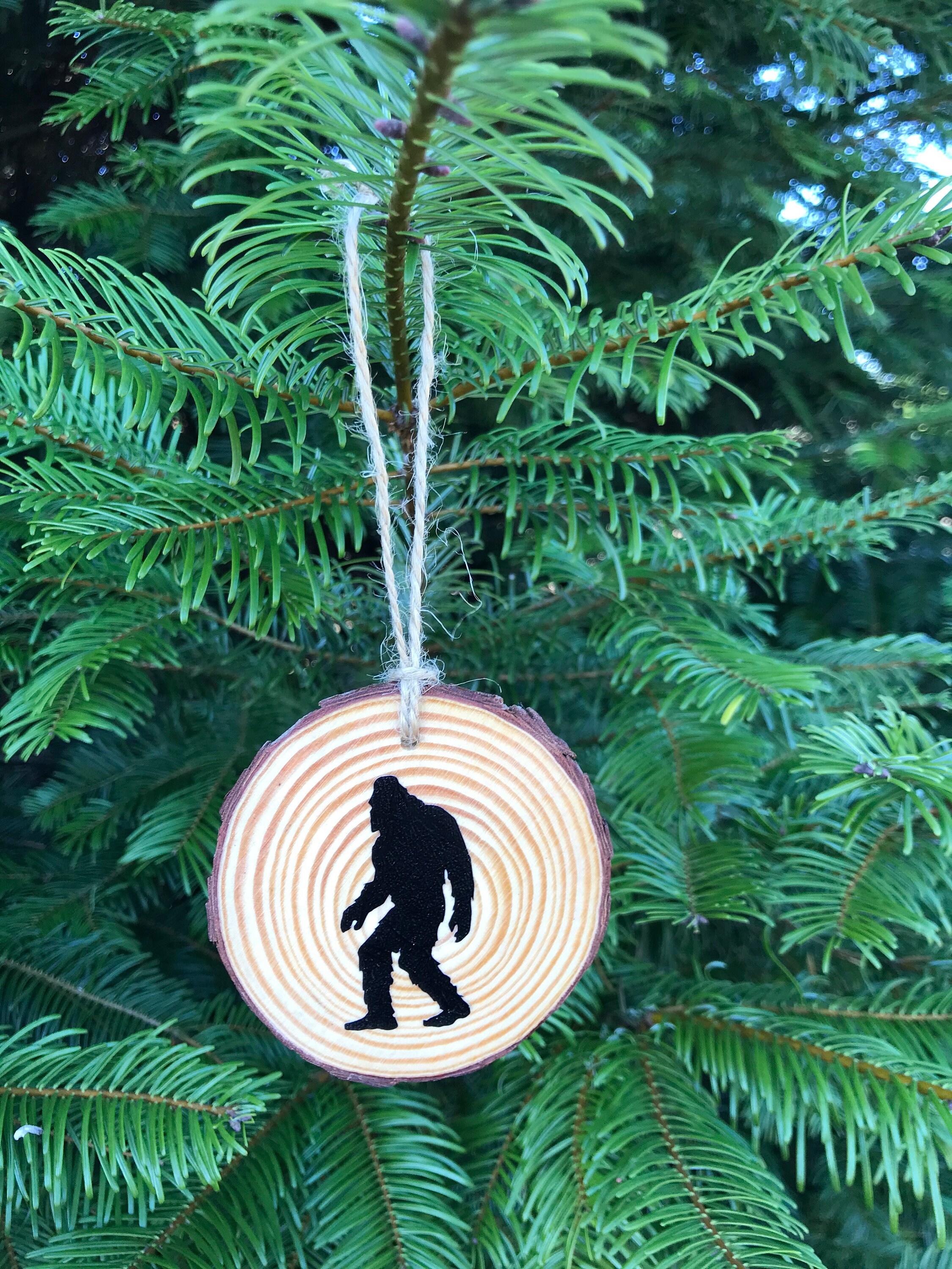 Bigfoot Ornaments Bigfoot Gifts Christmas Tree Ornament Etsy