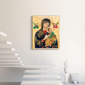 Our Lady of Perpetual Help, Canvas Art, Large Wall Decor, Fine Art ...