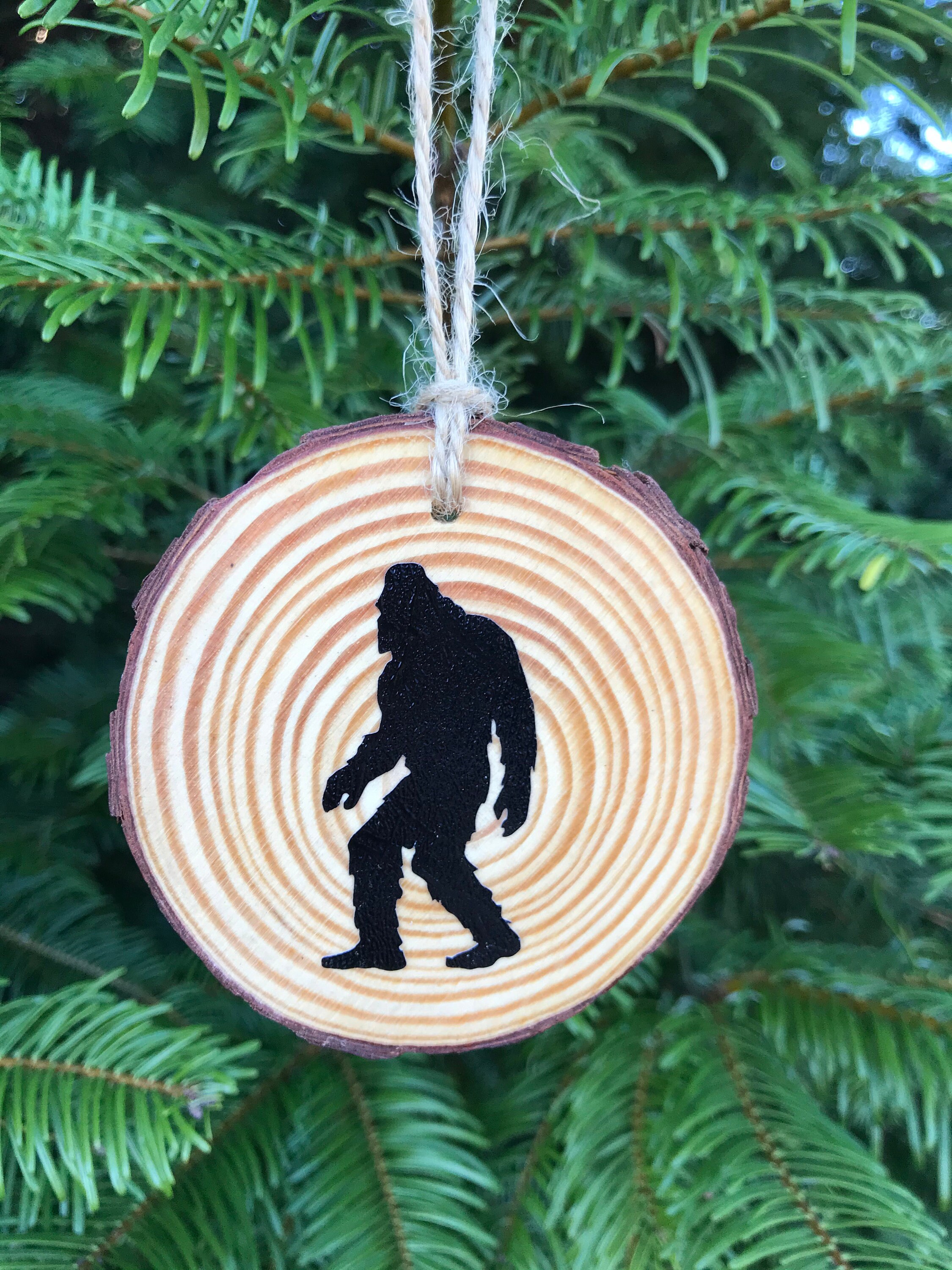 Bigfoot Christmas Ornament 