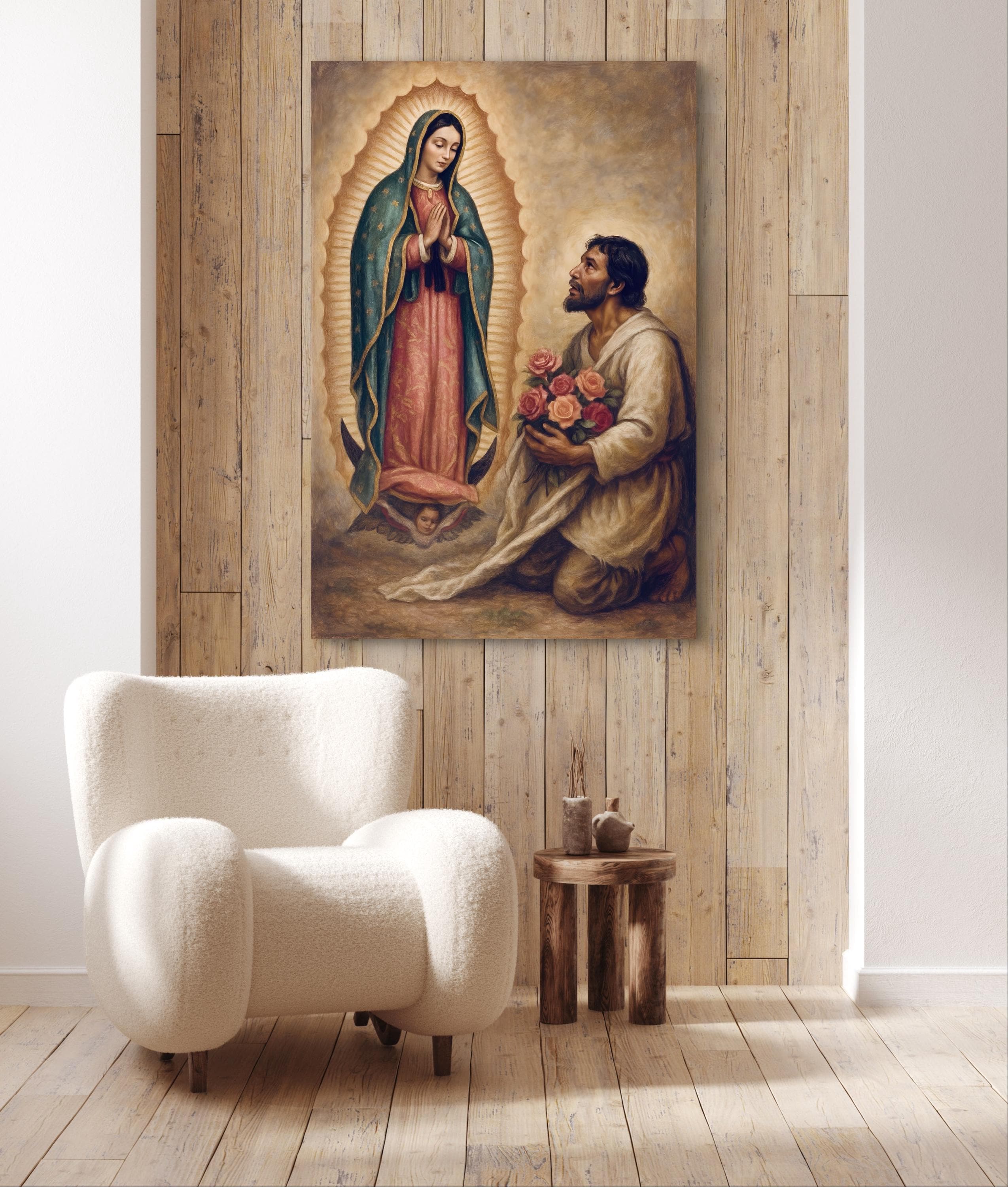 Our Lady of Guadalupe Canvas Art: Catholic Home Decor, Virgin Mary ...