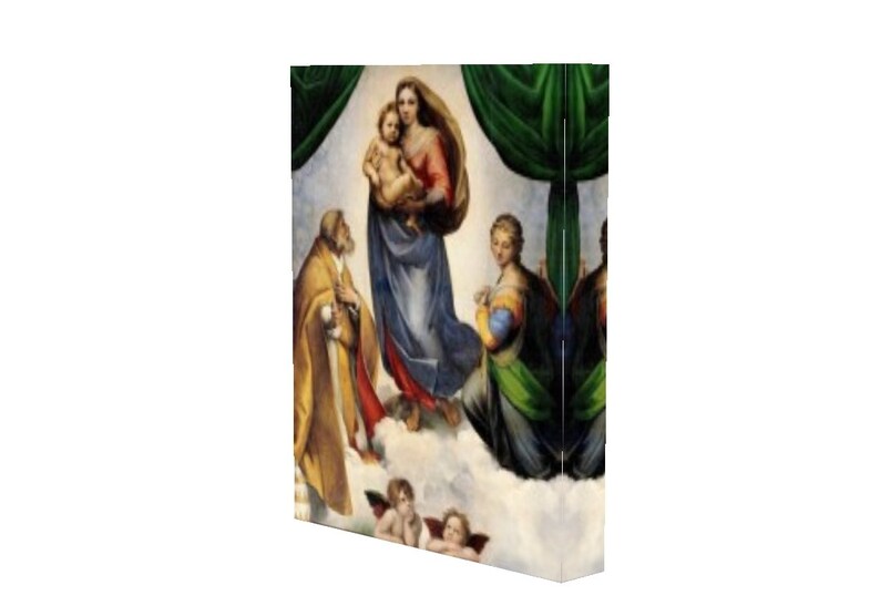 Fine Art Prints Virgin Mary Madonna /& Child Sistine Chapel Catholic Art Raphael Wall Art