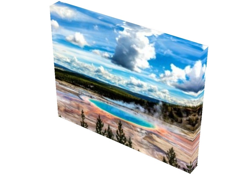 Yellowstone Wall Art Yellowstone National Park Art Etsy